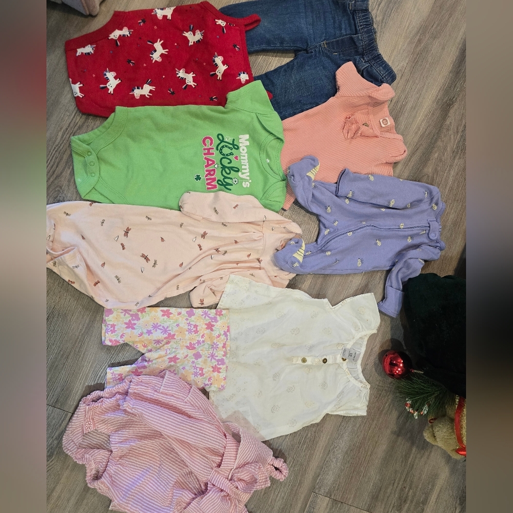 Baby Girl Bundle  Clothes Newborn-12m